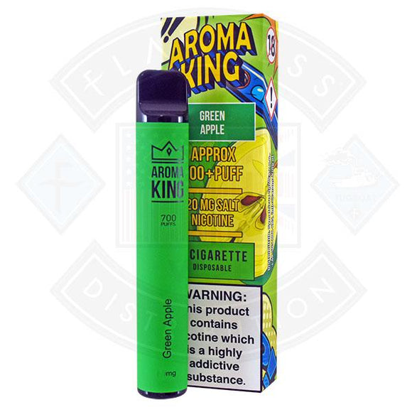 Aroma King Disposable E-Cigarette Green Apple 2ml