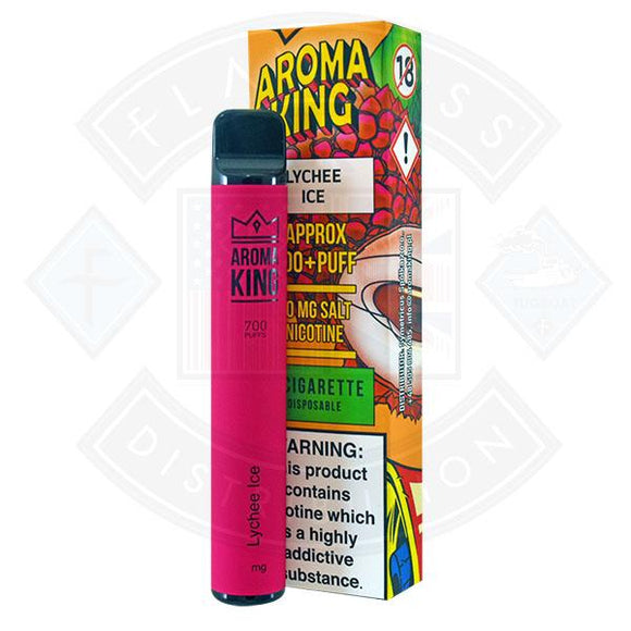 Aroma King Disposable E-Cigarette Lychee Ice 2ml
