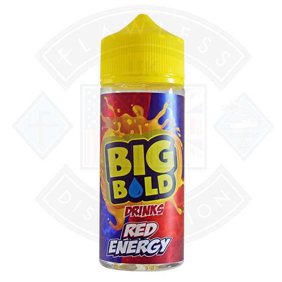 Big Bold Drinks - Red Energy 0mg 100ml Shortfill