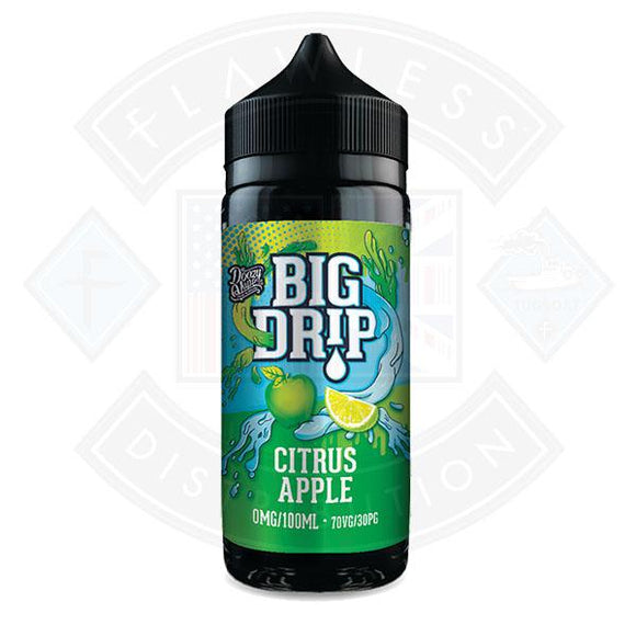 Doozy Vape - Big Drip Citrus Apple 0mg 100ml Shortfill