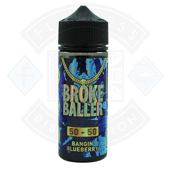 Broke Baller Bangin Blueberry 0mg 80ml Shortfill E-Liquid