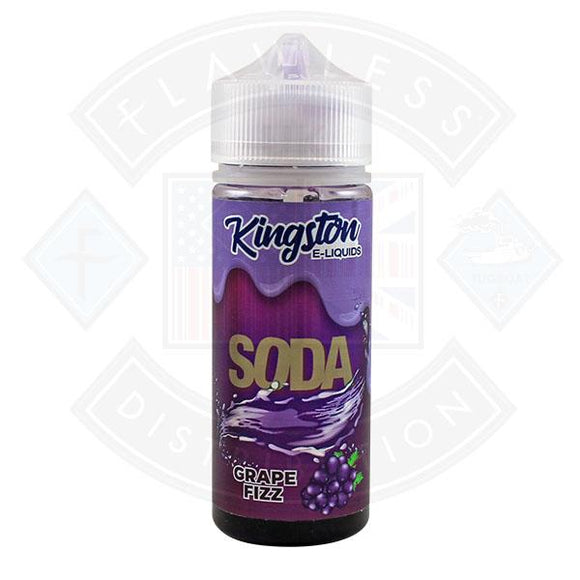 Kingston Soda - Grape Fizz 0mg 100ml Shortfill