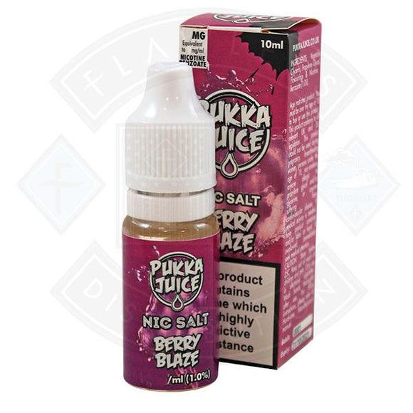 Pukka Juice - Nic Salt Berry Blaze 10ml 20mg E-liquid