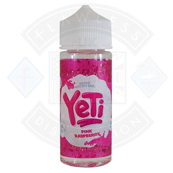 Yeti Ice Cold Pink Raspberry 0mg 100ml Shortfill E-Liquid
