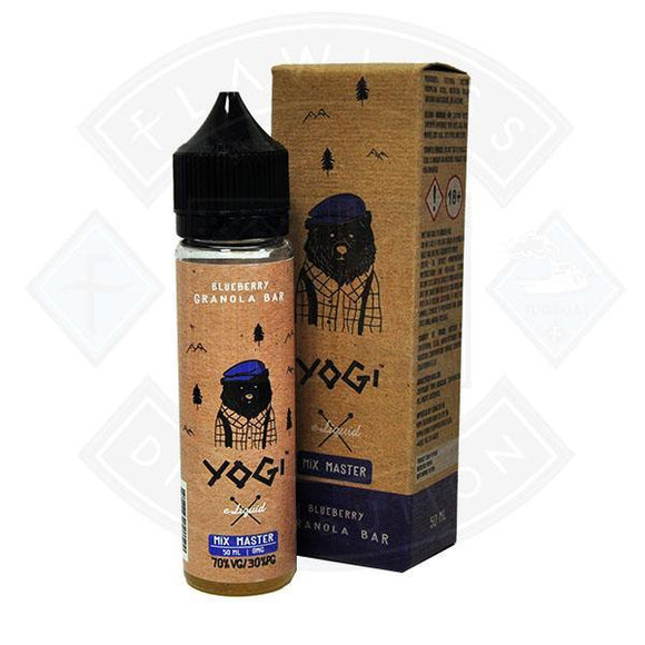 Yogi - Blueberry Granola Bar 0mg 50ml Short fill E liquid
