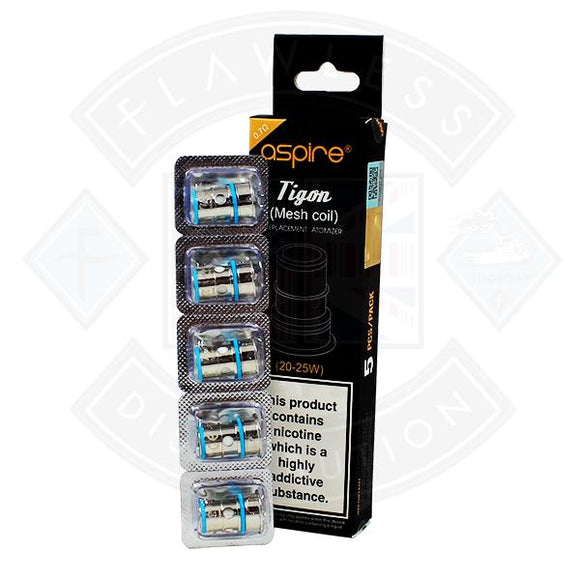 Aspire Tigon Replacement Atomizer Mesh Coil 0.7ohm 5 Pack