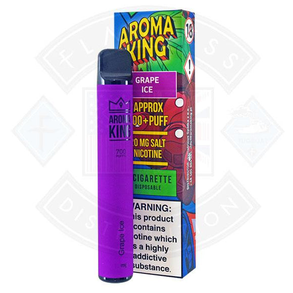 Aroma King Disposable E-Cigarette Grape Ice 2ml