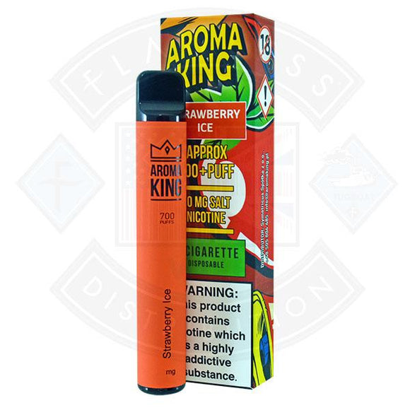 Aroma King Disposable E-Cigarette Strawberry Ice 2ml
