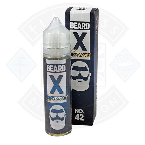 Beard X Series NO.42 50ml 0mg shortfill e-liquid - Litejoy E-Cigarettes and Vaping products