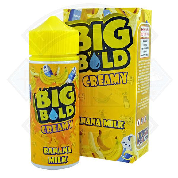 Big Bold Creamy - Banana Milk 0mg 100ml Shortfill