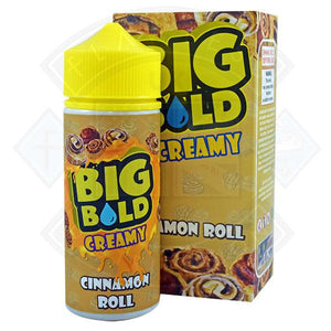 Big Bold Creamy - Cinnamon Roll 0mg 100ml Shortfill