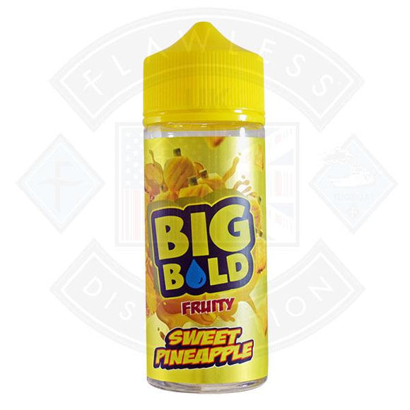 Big Bold Fruity - Sweet Pineapple 0mg 100ml Shortfill