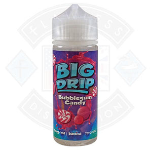 Doozy Vape - Big Drip Bubblegum Candy 0mg 100ml Shortfill