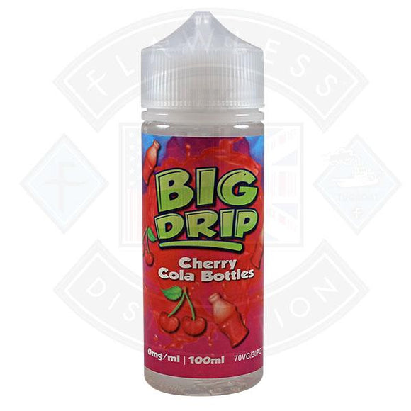 Doozy Vape - Big Drip Cherry Cola Bottles 0mg 100ml Shortfill