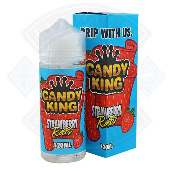 Candy King Strawberry Rolls 0mg 100ml Shortfill E-Liquid