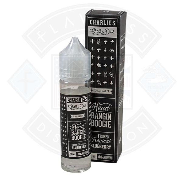 Black Label - Head Bangin Boogie 50ml 0mg by Charlie's Chalkdust shortfill e-liquid - Litejoy E-Cigarettes and Vaping products