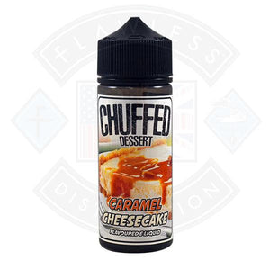Chuffed Dessert - Caramel Cheesecake 0mg 100ml Shortfill E-Liquid