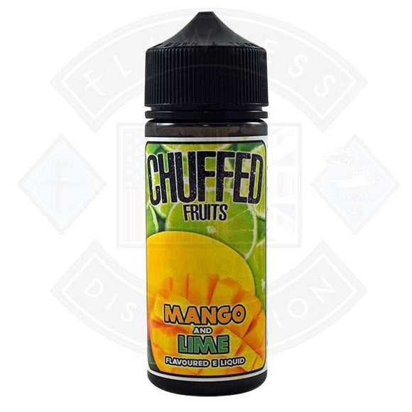 Chuffed  Fruits - Mango & Lime 0mg 100ml Shortfill E-Liquid