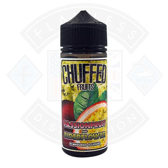 Chuffed Fruits - Passionfruit and Elderflower  0mg 100ml Shortfill E-Liquid