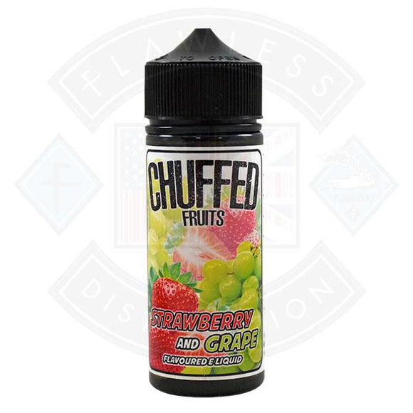 Chuffed Fruits - Strawberry and Grape 0mg 100ml Shortfill E-Liquid