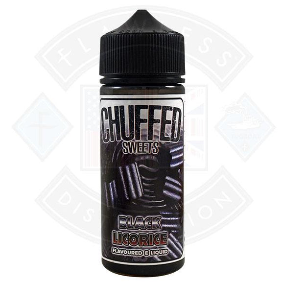 Chuffed  Sweets - Black Licorice 0mg 100ml Shortfill E-Liquid