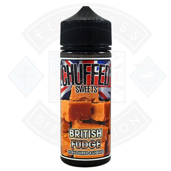 Chuffed  Sweets - British Fudge 0mg 100ml Shortfill E-Liquid