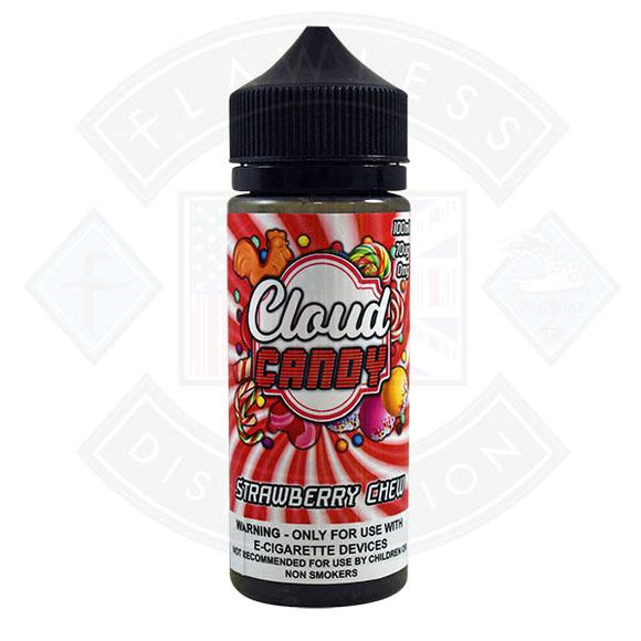 Cloud Candy Strawberry Chew 0mg 100ml Shortfill E-Liquid