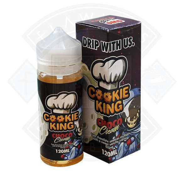 COOKIE KING CHOCO CREAM 0MG 100ML SHORTFILL E-LIQUID - Litejoy E-Cigarettes and Vaping products