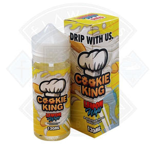 COOKIE KING LEMON WAFER 0MHG 100ML SHORTFILL E-LIQUID - Litejoy E-Cigarettes and Vaping products
