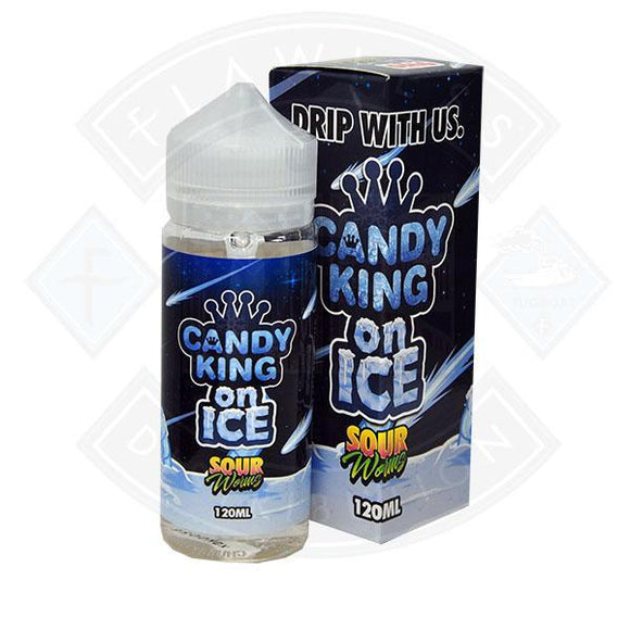 Candy King on Ice - Sour Worms 0mg 100ml Shortfill E-liquid - Litejoy E-Cigarettes and Vaping products