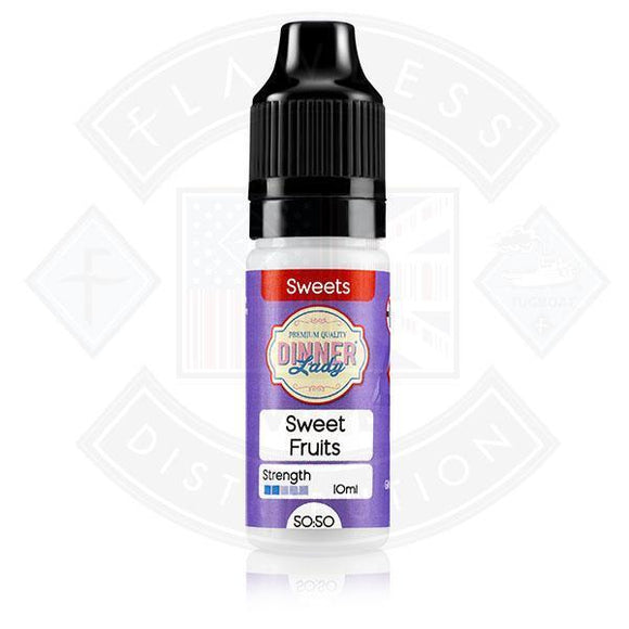 Dinner Lady Sweets 50/50 Sweet Fruits 10ml