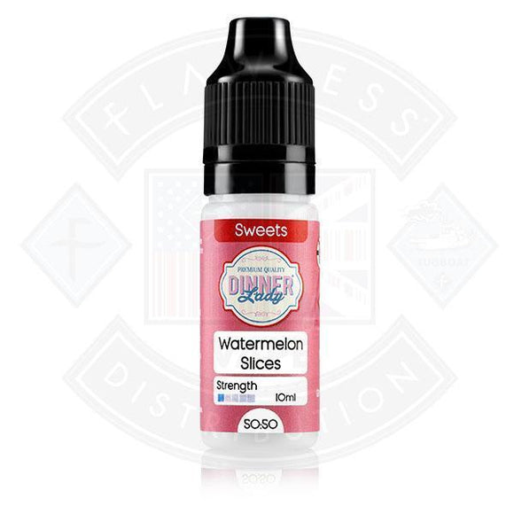 Dinner Lady Sweets 50/50 Watermelon Slices 10ml