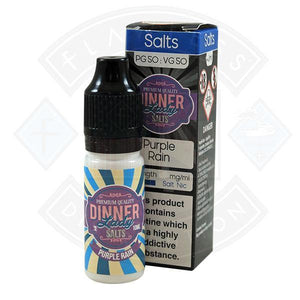 Dinner Lady Purple Rain Nic Salt 10ml 10mg E-liquid