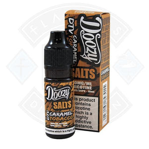 Doozy Salts Caramel Tobacco 50/50 10mg 10ml e-liquid