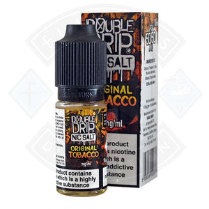 Vapouriz Double Drip Nic Salt Original Tobacco 10ml E-liquid