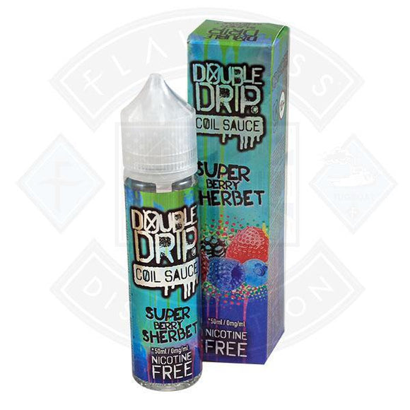 DOUBLE DRIP SUPER BERRY SHERBET 0MG 50ML SHORFTILL E-LIQUID - Litejoy E-Cigarettes and Vaping products