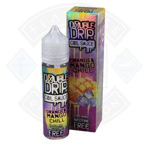 DOUBLE DRIP ORANGE MANGO CHILL 0MG 50ML SHORTFILL E-LIQUID - Litejoy E-Cigarettes and Vaping products