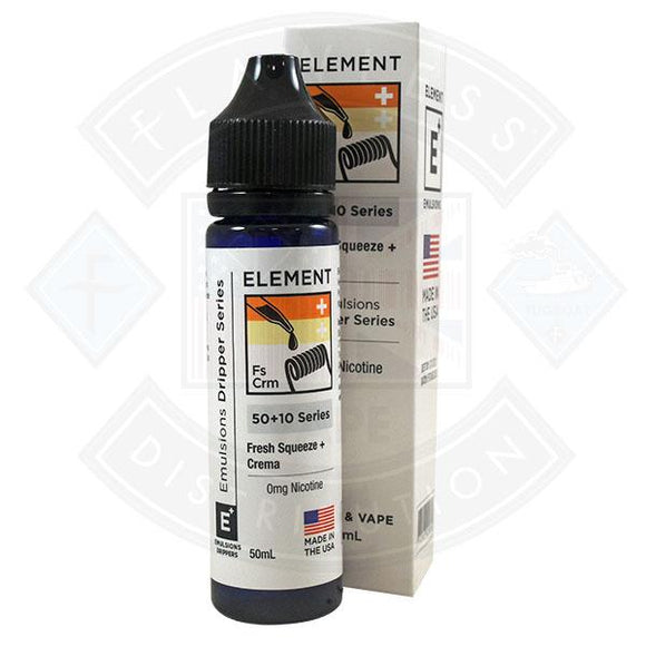 Element E-Liquid - Fresh Squeeze 0mg 50ml Shortfill