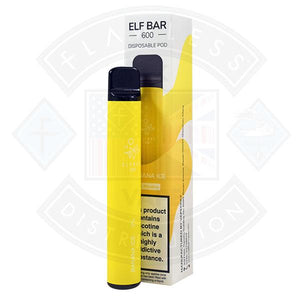 Elf Bar Disposable Device Banana Ice 2% Nicotine