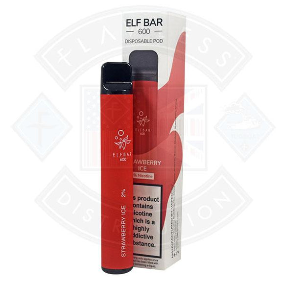 Elf Bar Disposable Device Strawberry Ice 2% Nicotine