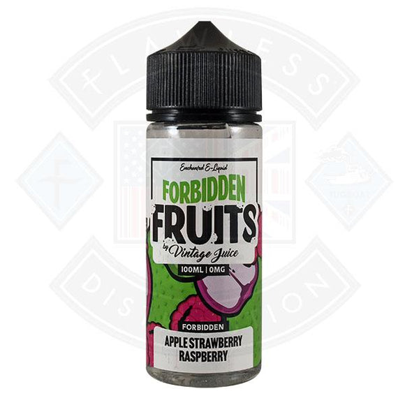 Forbidden Fruits by Vintage Juice - Apple Strawberry Raspberry 0mg 100ml Shortfill