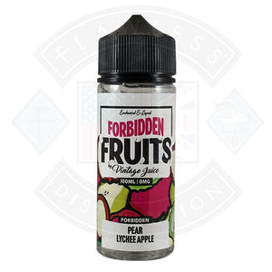Forbidden Fruits by Vintage Juice - Pear Lychee Apple 0mg 100ml Shortfill