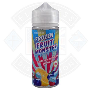 Frozen Fruit Monster Blueberry Raspberry Lemon Ice  0mg 100ml Shortfill