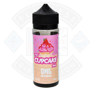 Vaper Treats - The Cupcake Man Strawberry 0mg 100ml Shortfill E-liquid