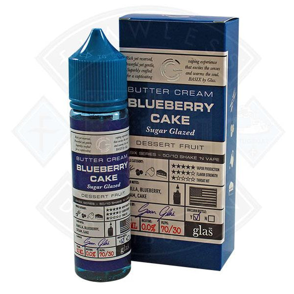 Basix Series Buttercream Cream Blueberry Cake by Glas 50ml E Liquid
