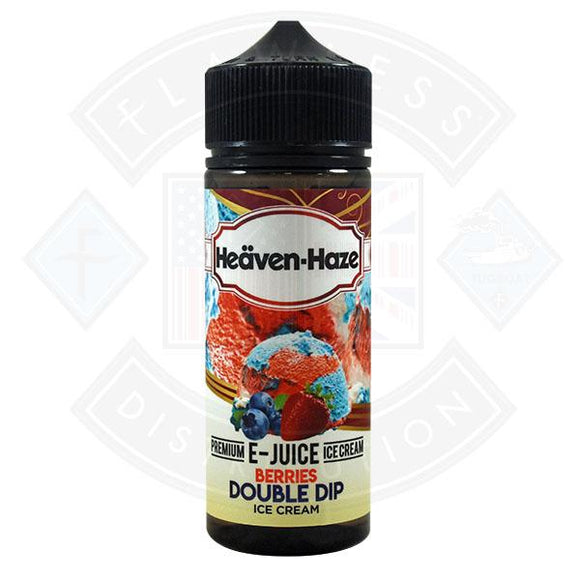 Heaven Haze Berries Double Dip Ice Cream 0mg 100ml Shortfill