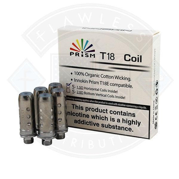 Endura Prism T18 replacement coil 5 pack