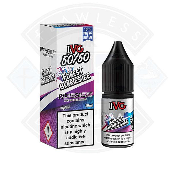 IVG 50:50 Forest Berries Ice TPD Compliant e-liquid
