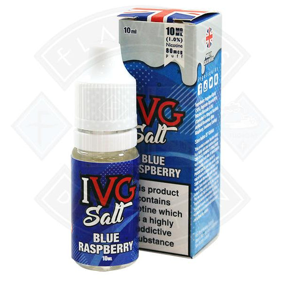 I VG Salt Blue Raspberry 10mg 10ml TPD Compliant e-liquid