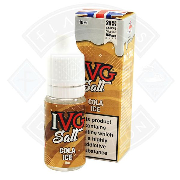 I VG Salt Cola Ice 20mg 10ml TPD Compliant e-liquid